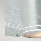 Mandal 2-Light Up & Down Wall Light (Galvanized)