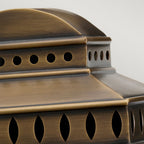 Mansion House 1 Light Wall Lantern - Brass