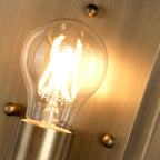 Mansion House 1 Light Wall Lantern - Brass