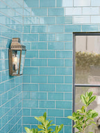 Mansion House 1 Light Wall Lantern - Brass