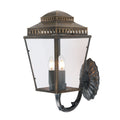 Mansion House 3 Light Wall Lantern - Brass