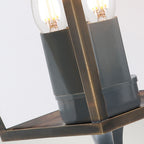 Mansion House 3 Light Wall Lantern - Brass