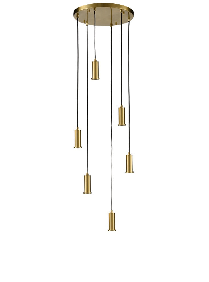 Mezcla 6 light aged brass spreader only