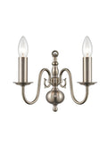 Mondrian 2 light Wall Bracket