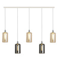 MUSKA Bar 5 light - Smoke & Amber