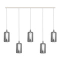 MUSKA Bar 5 light - Silver