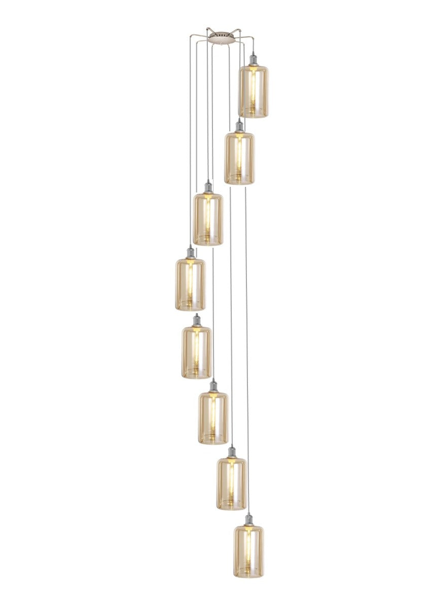 MUSKA Cluster 8 light HELIX - Amber