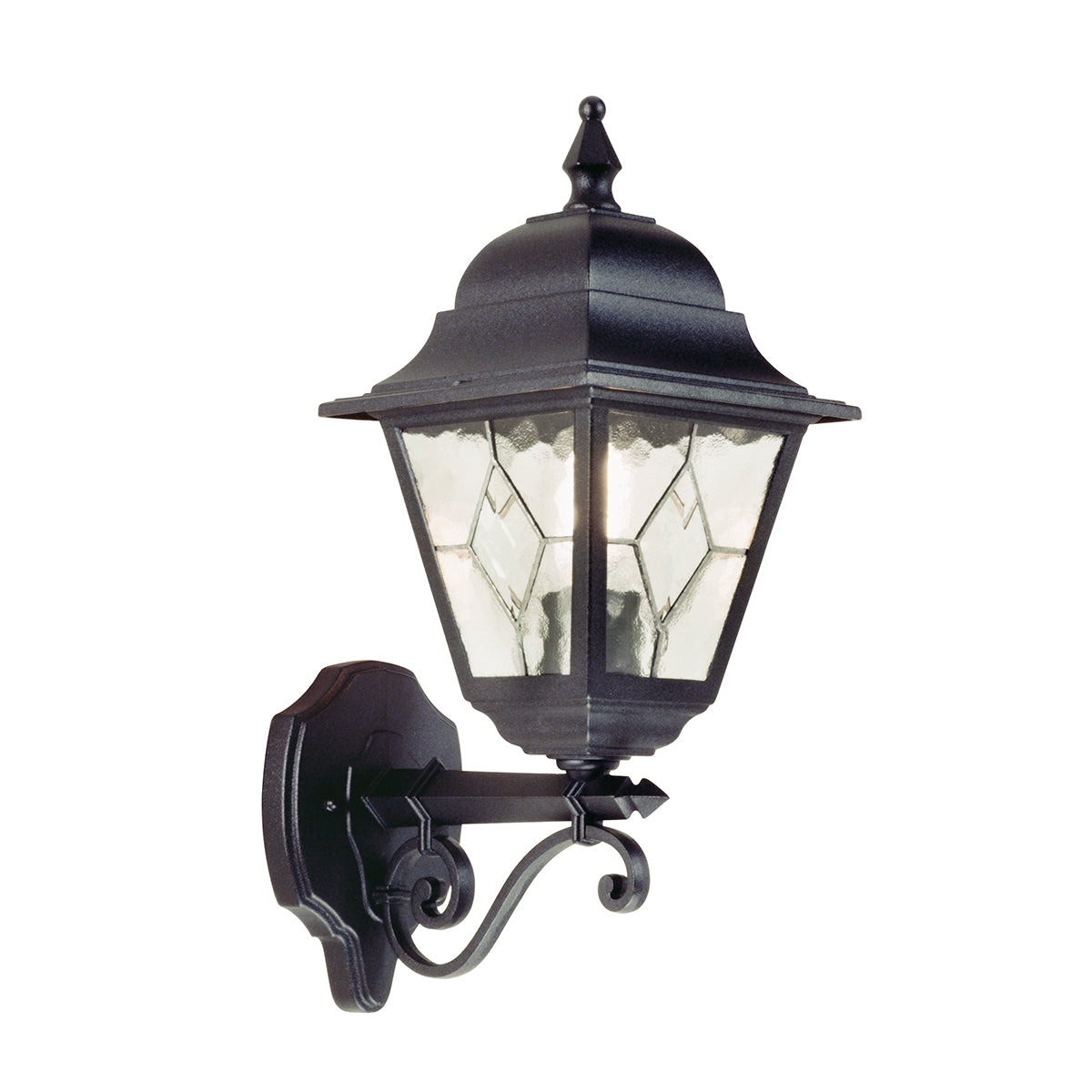 Norfolk Black Upward Wall Sconce
