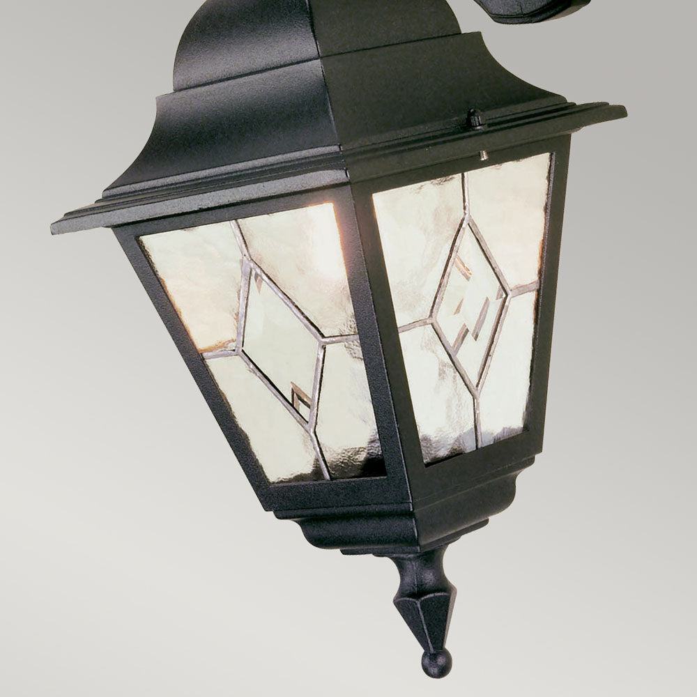 Norfolk Black Downward Wall Sconce