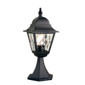 Norfolk Black Pedestal Lantern