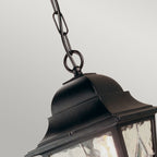 Black Hanging Lantern - Norfolk (Classic Design)