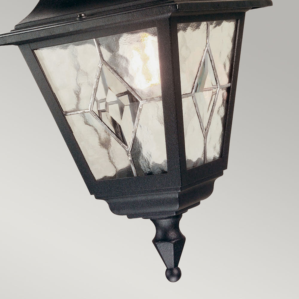 Black Hanging Lantern - Norfolk (Classic Design)