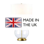 Orb 1 Light Table Lamp (Complete with White Shade)