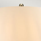 Ottoman 1 Light Table Lamp - Ivory shade