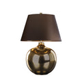 Textured Bronze Ceramic Table Lamp - Ottoman