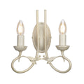 Olivia Wall Sconce - Ivory & Gold (2 Light)