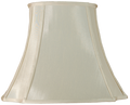 11" Oval Cut Corner Ivory Lamp Shade