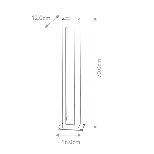 Parkstone Large LED Bollard