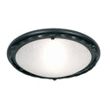 Pembroke Black 1-Light Flush Mount (Style B)