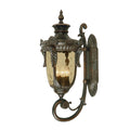 Philadelphia Large Old Bronze 3-Light Wall Lantern