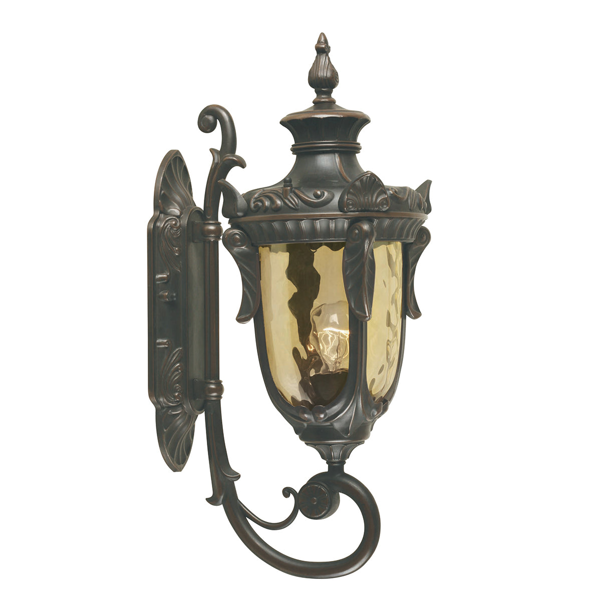 Philadelphia Medium Old Bronze 1-Light Wall Lantern