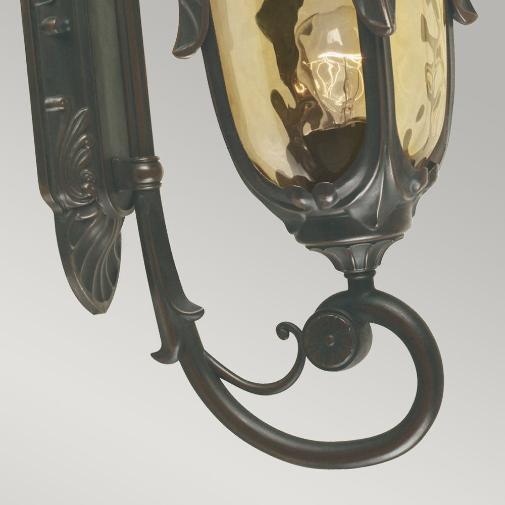 Philadelphia Medium Old Bronze 1-Light Wall Lantern