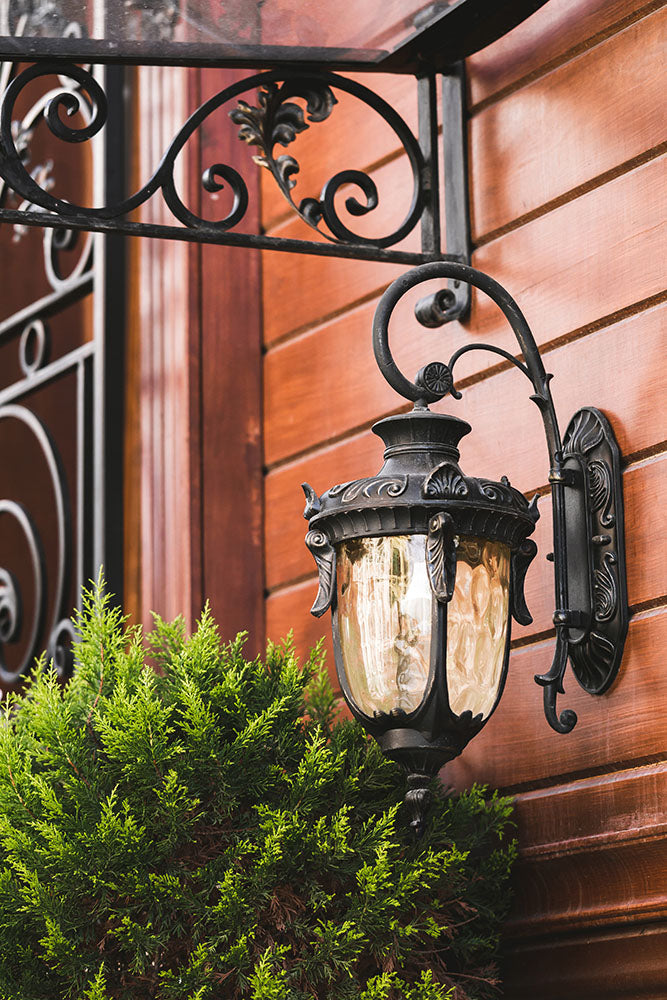 Philadelphia Medium Old Bronze 1-Light Downward Wall Lantern