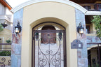 Philadelphia Small Old Bronze 1-Light Downward Wall Lantern