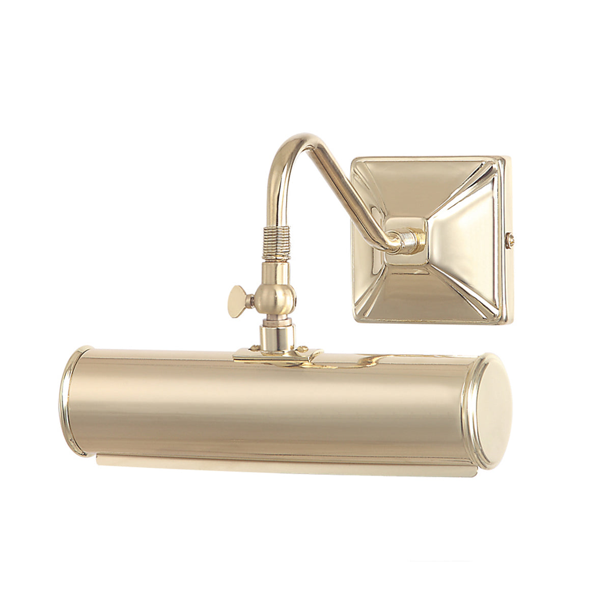 Polished Brass Adjustable Picture Light