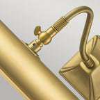 Double Picture Light (Large Artwork) - Brushed Brass