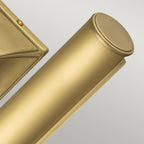 Double Picture Light (Large Artwork) - Brushed Brass