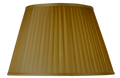 14" Pleated Empire Gold Lamp Shade