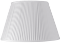 22" Pleated Empire Ivory Lamp Shade