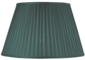 14" Pleated Empire Steel Lamp Shade
