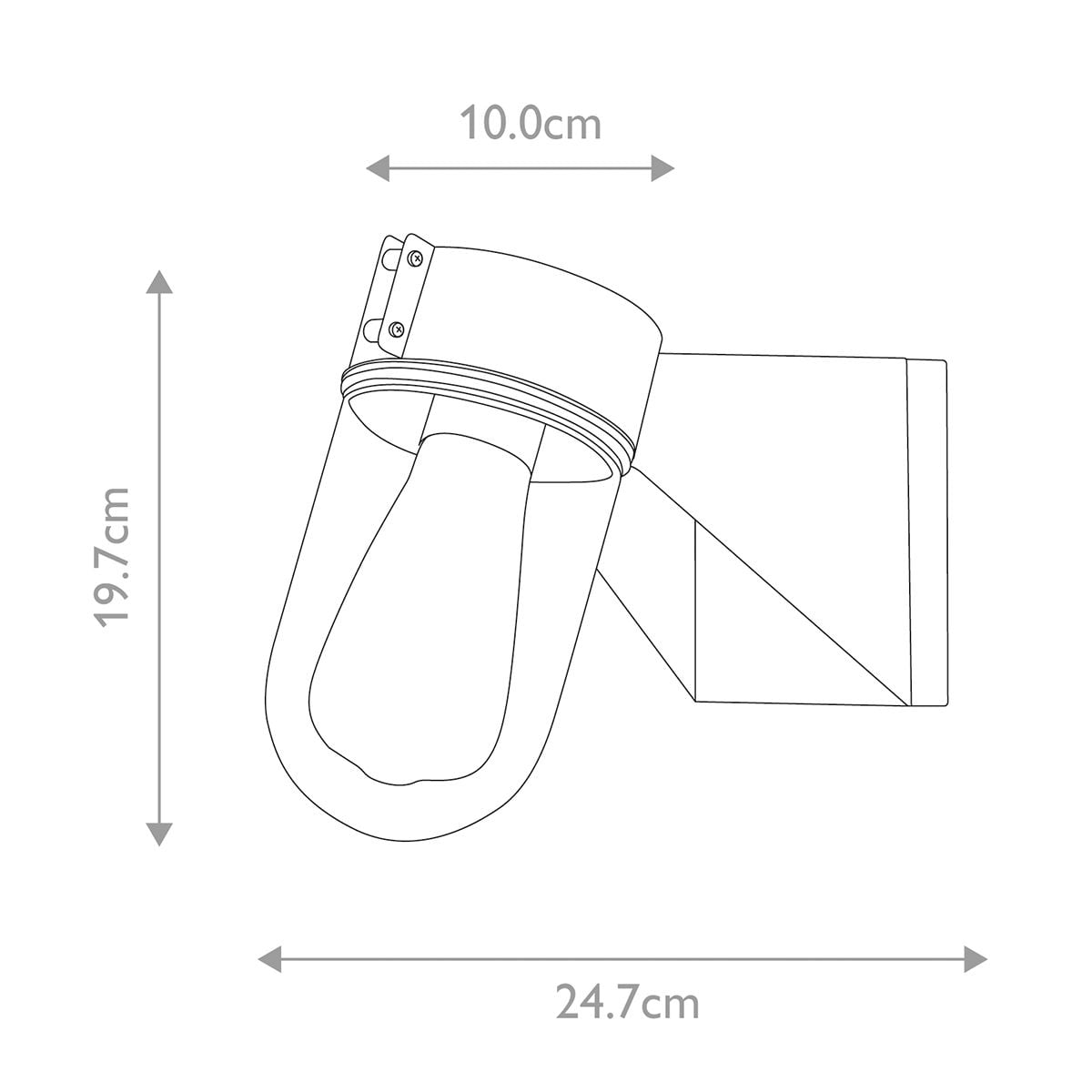 Portfino 1 Light Wall Lantern
