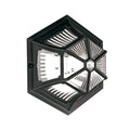 Parish Black Ceiling Flush Mount Lantern