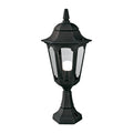 Parish Black 1-Light Pedestal Lantern