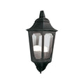 Parish Black 1-Light Half Lantern