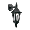 Parish Mini Black 1-Light Down Wall Lantern