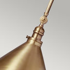 Provence Adjustable Wall/Pendant Light (Aged Brass)
