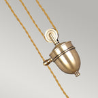 Provence Rise & Fall Pendant Lamp (Aged Brass)