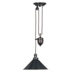 Provence Rise & Fall Pendant Lamp (Old Bronze)