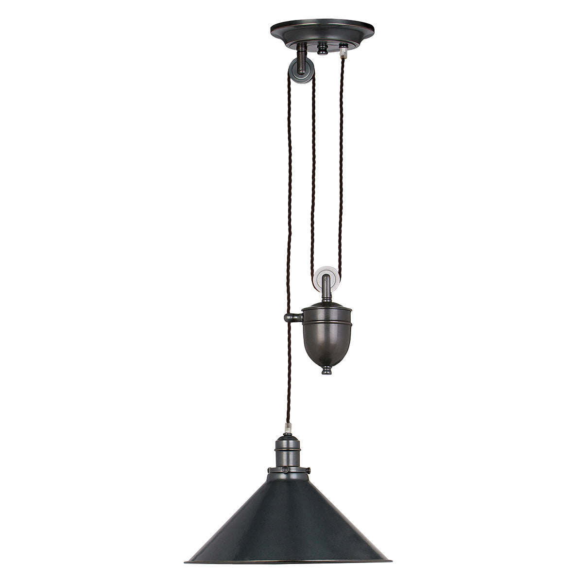 Provence Rise & Fall Pendant Lamp (Old Bronze)