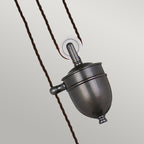 Provence Rise & Fall Pendant Lamp (Old Bronze)