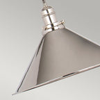 Provence Rise & Fall Pendant Lamp (Polished Nickel)