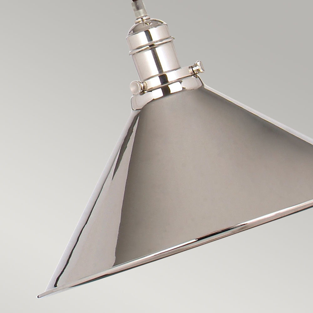 Provence Rise & Fall Pendant Lamp (Polished Nickel)