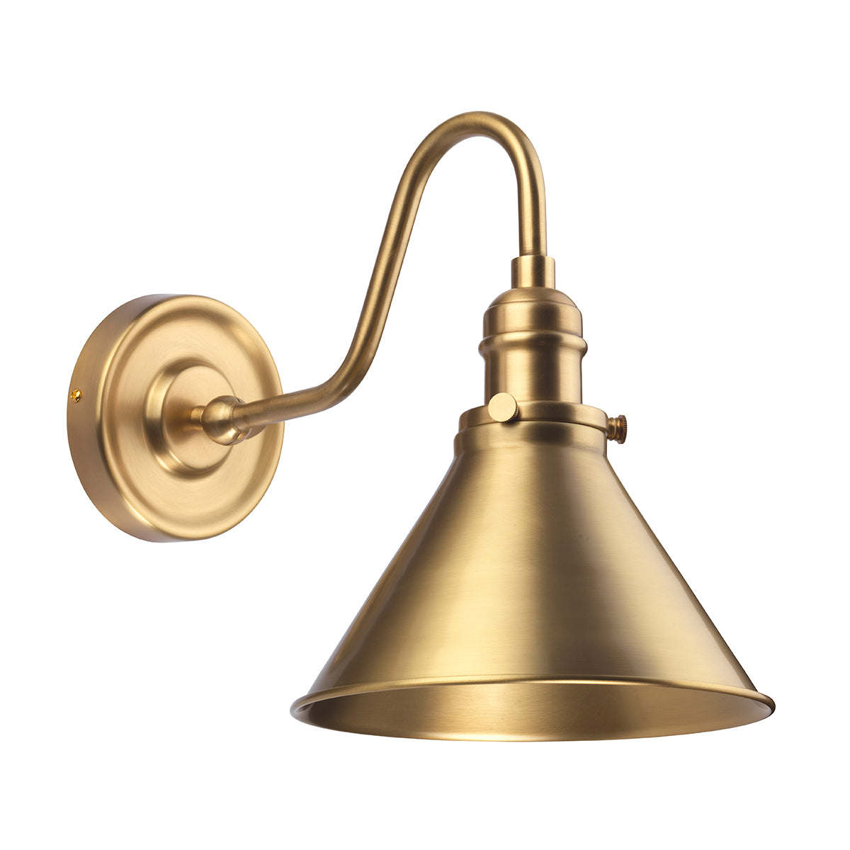 Provence 1-Light Aged Brass Wall Light