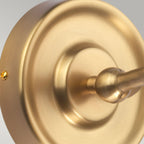 Provence 1-Light Aged Brass Wall Light