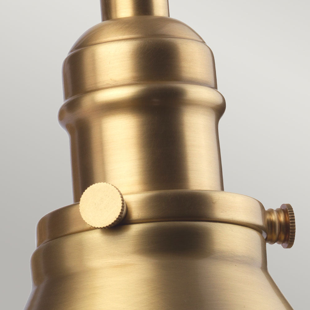 Provence 1-Light Aged Brass Wall Light