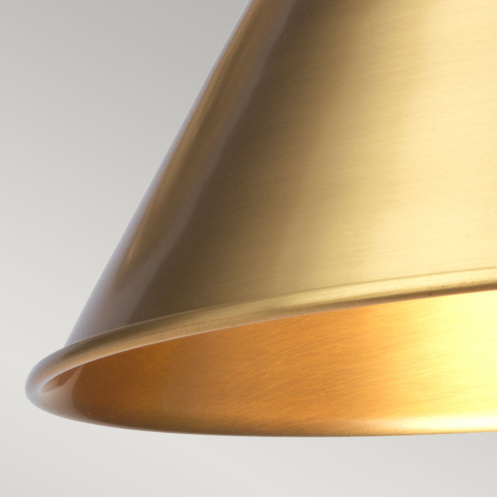 Provence 1-Light Aged Brass Wall Light
